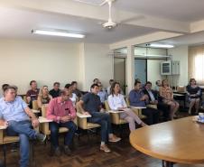 Reunião na Delegacia de Ponta Grossa