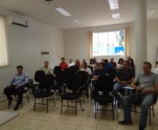 Reunião na Delegacia de pato Branco