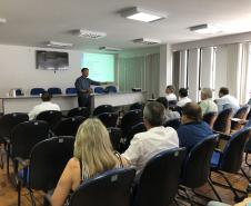 Reunião na Delegacia de Guarapuava