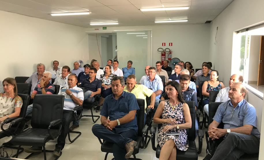 Reunião na Delegacia de Umuarama