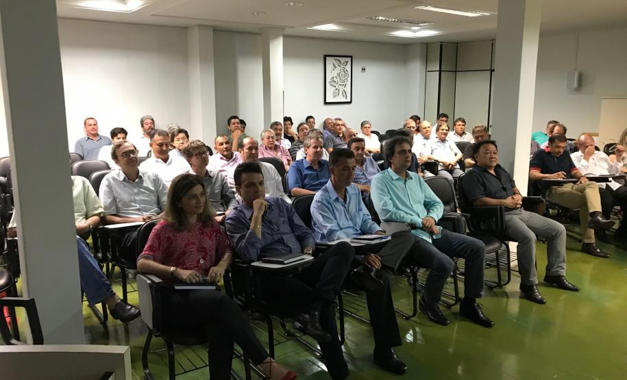 Reunião na Delegacia de Maringá