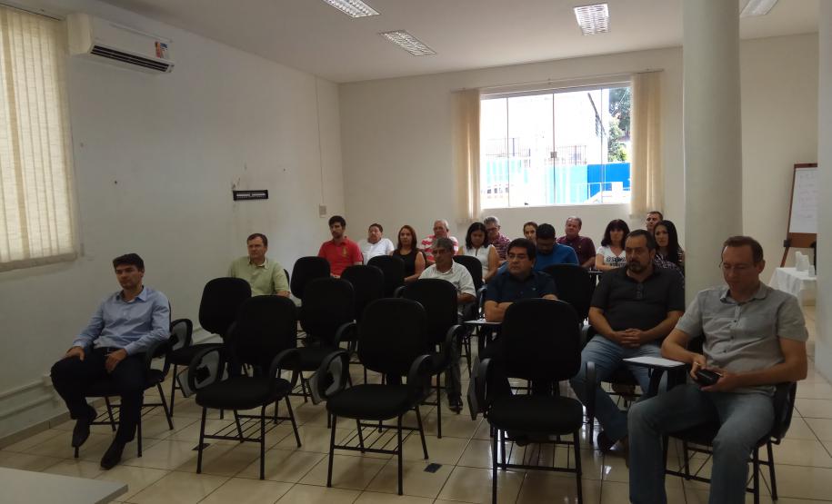 Reunião na Delegacia de pato Branco