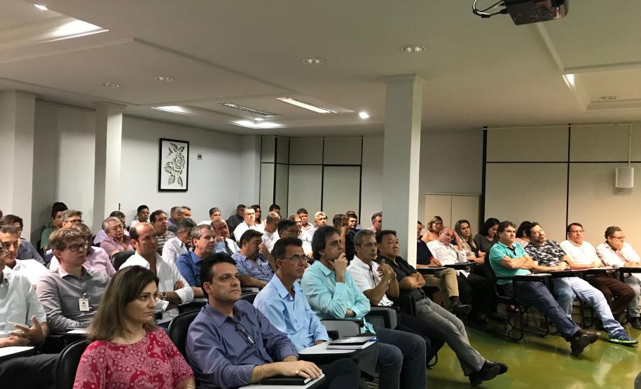 Reunião na Delegacia de Maringá