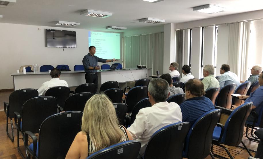 Reunião na Delegacia de Guarapuava